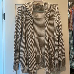 NWOT Loft Striped Cardigan